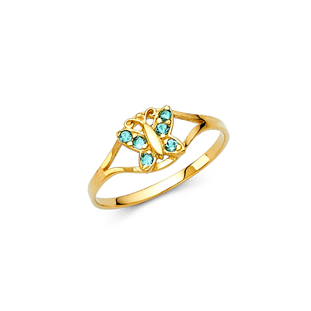 Monthly Baby Rings - 14K Gold - RG2296