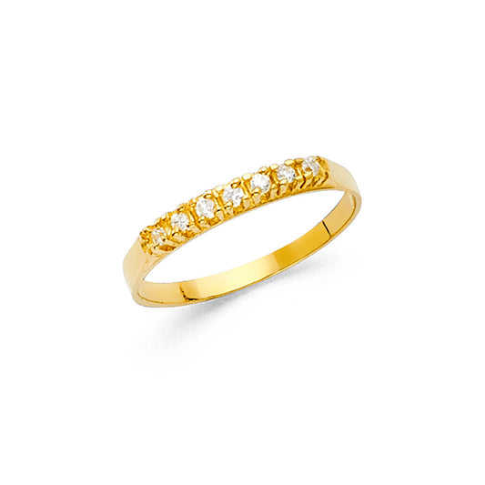 Baby CZ Rings - 14K Gold - RG2301