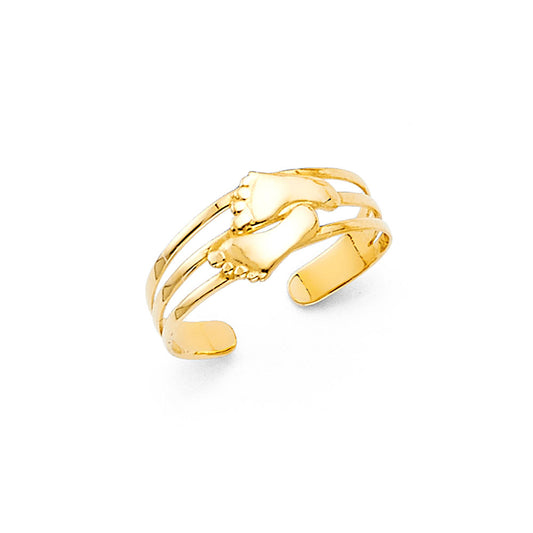 Toe Rings - 14K Gold - RG2313
