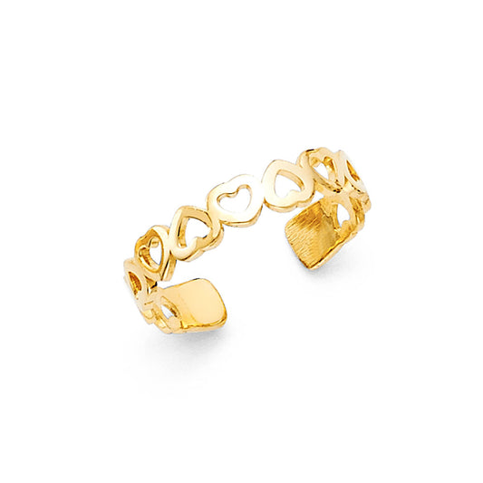 Toe Rings - 14K Gold - RG2315