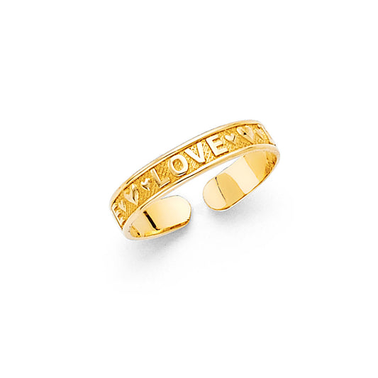 Toe Rings - 14K Gold - RG2317