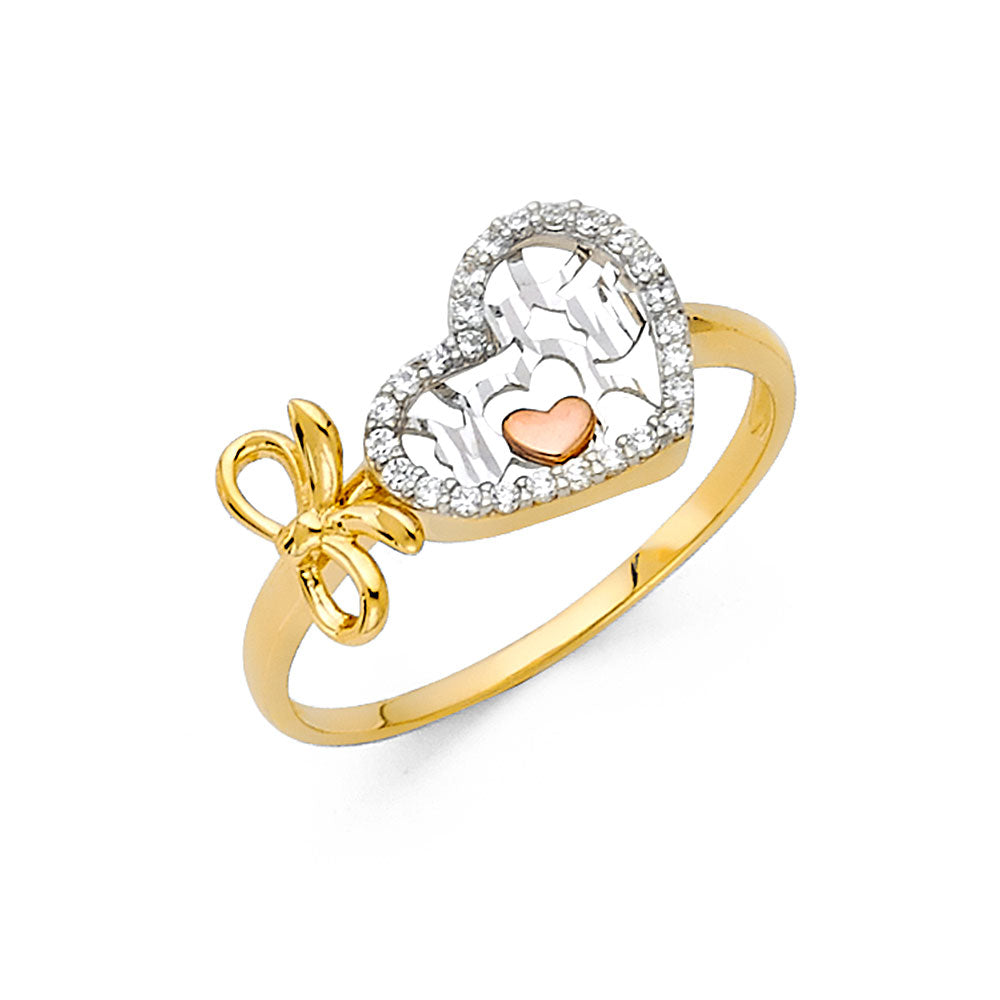 Fancy CZ Rings - 14K Gold - RG2324