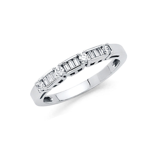 Fancy Rings & CZ Wedding Bands - 14K Gold - RG235B