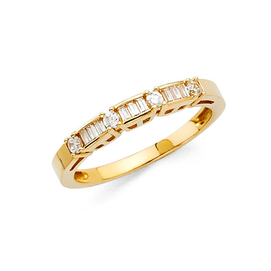 Fancy Rings & CZ Wedding Bands - 14K Gold - RG236B