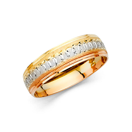 CZ Wedding Trio Sets - 14K - RG2401