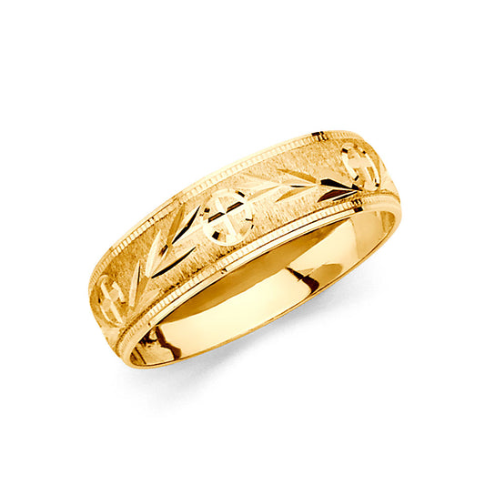 CZ Wedding Trio Sets - 14K - RG2407