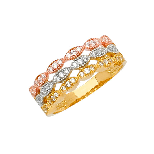 15 Años & Fancy Half Sets -14K GOLD  - RG2558, ER1498