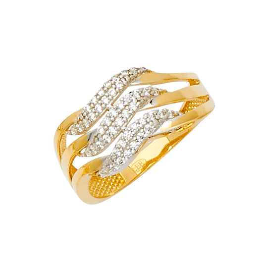 15 Años & Fancy Half Sets -14K GOLD  - RG2563, ER1503