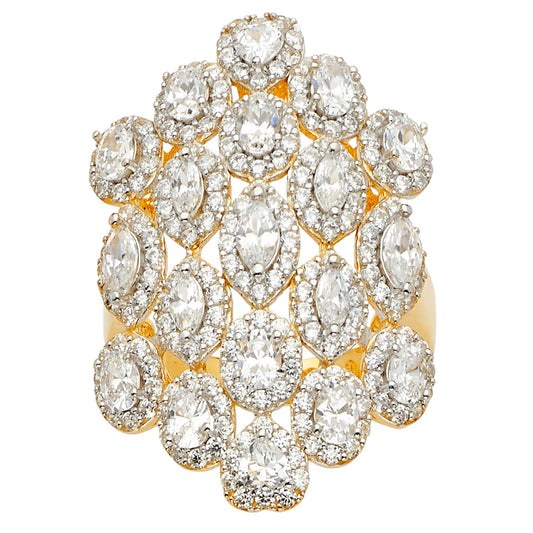 Fancy CZ Rings - 14K Gold - RG2655