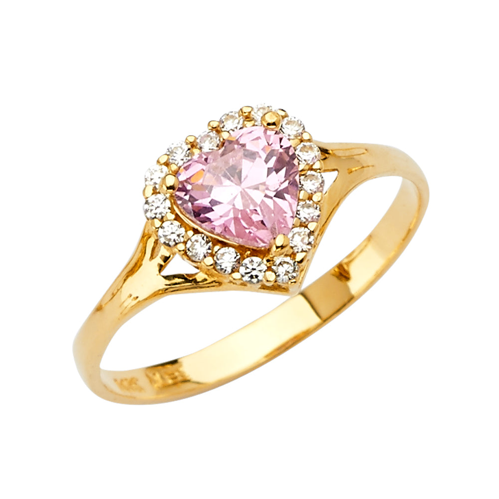 CZ Rings - 14K Gold - RG2666