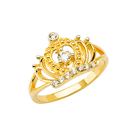 CZ Rings & Baby Rings - 14K Gold - RG2762