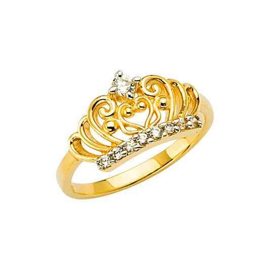 CZ Rings & Baby Rings - 14K Gold - RG2763