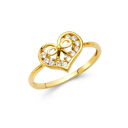 Fancy CZ Rings - 14K Gold - RG314