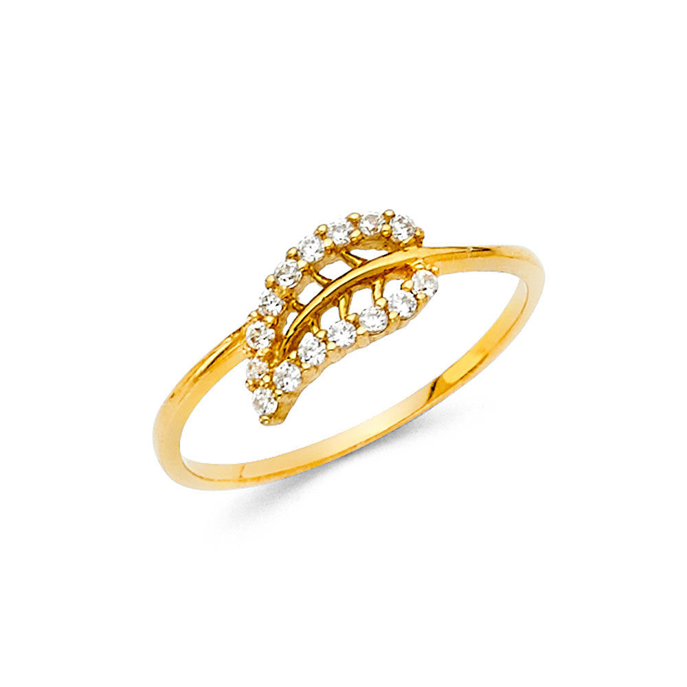 Fancy CZ Rings - 14K Gold - RG321