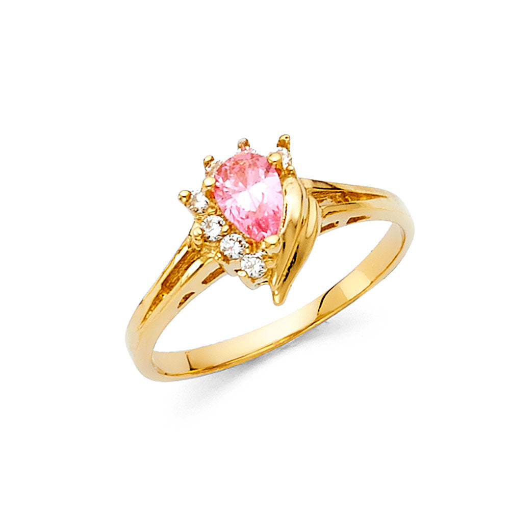 CZ Rings - 14K Gold - RG326
