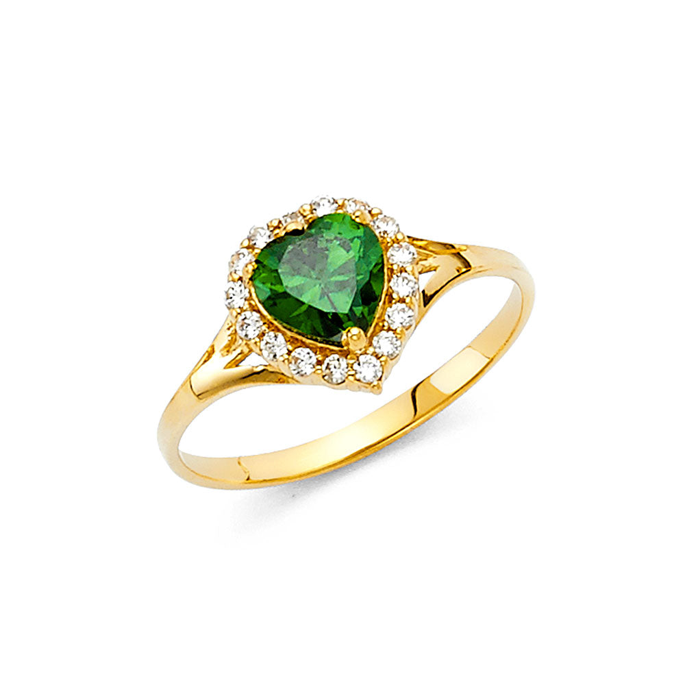 CZ Rings - 14K Gold - RG377