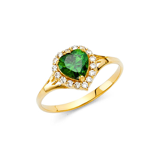 CZ Rings - 14K Gold - RG377
