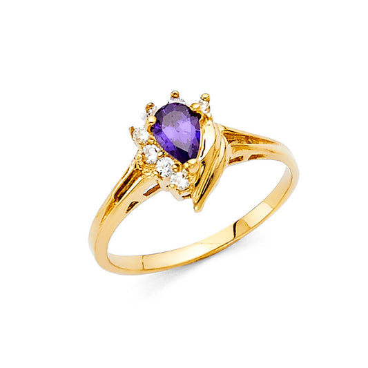 CZ Rings - 14K Gold - RG379
