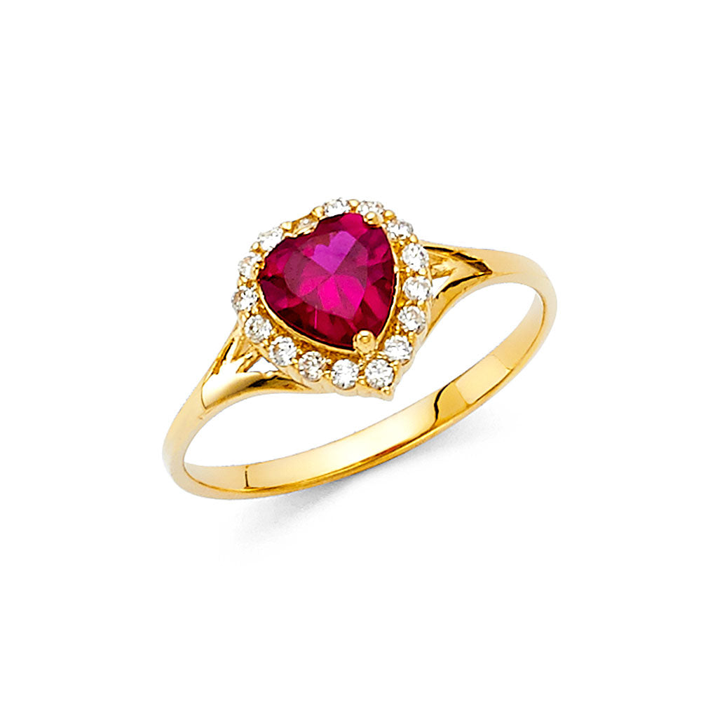 CZ Rings - 14K Gold - RG382