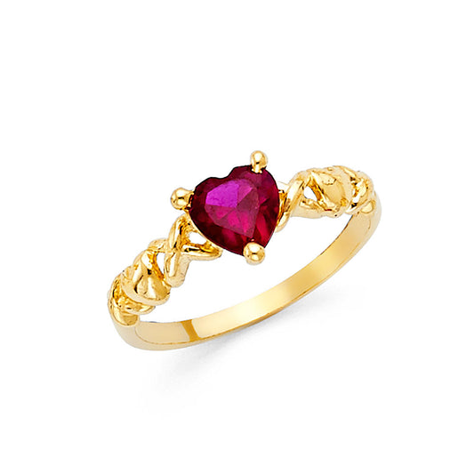 CZ Rings - 14K Gold - RG410