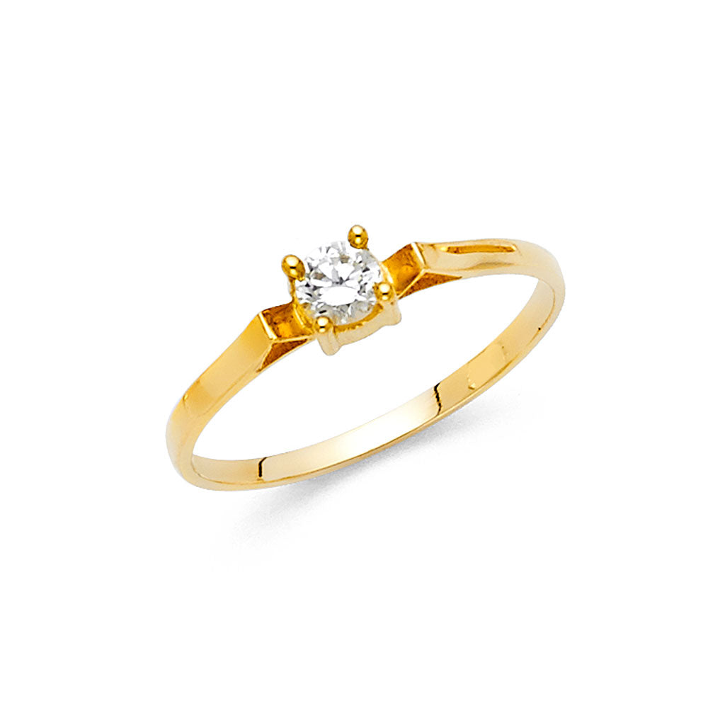 CZ Rings - 14K Gold - RG419
