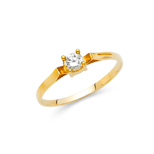 CZ Rings - 14K Gold - RG419