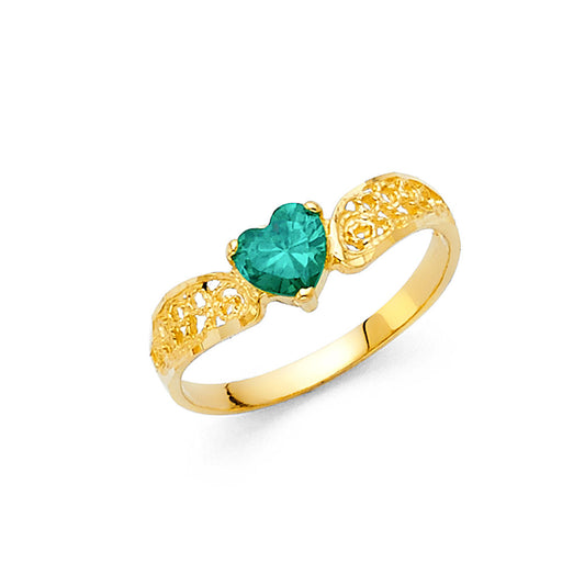 CZ Rings - 14K Gold - RG424
