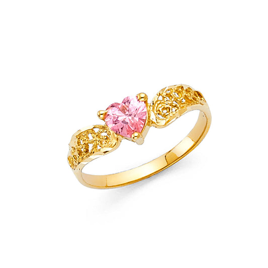 CZ Rings - 14K Gold - RG457