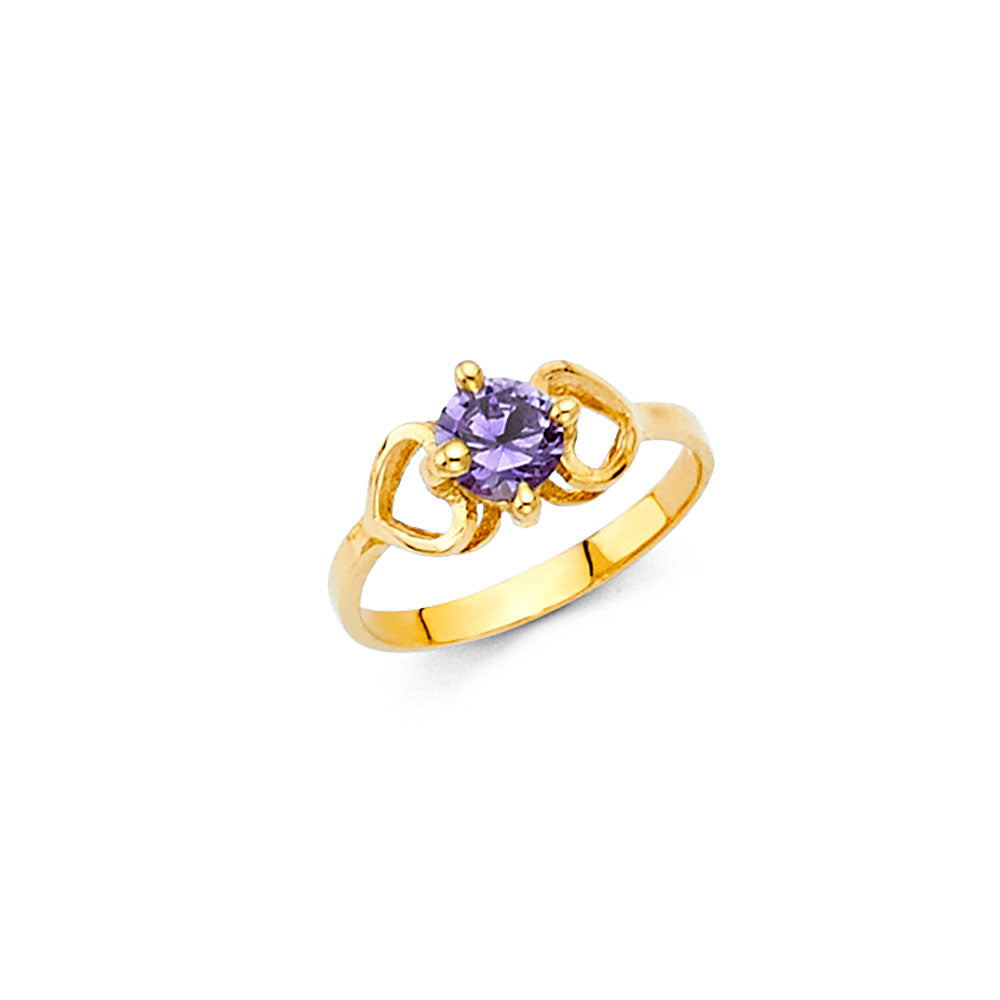 Monthly Baby Rings - 14K Gold - RG469