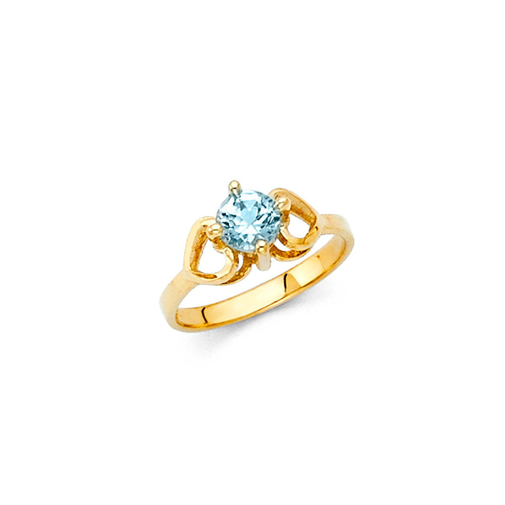 Monthly Baby Rings - 14K Gold - RG469