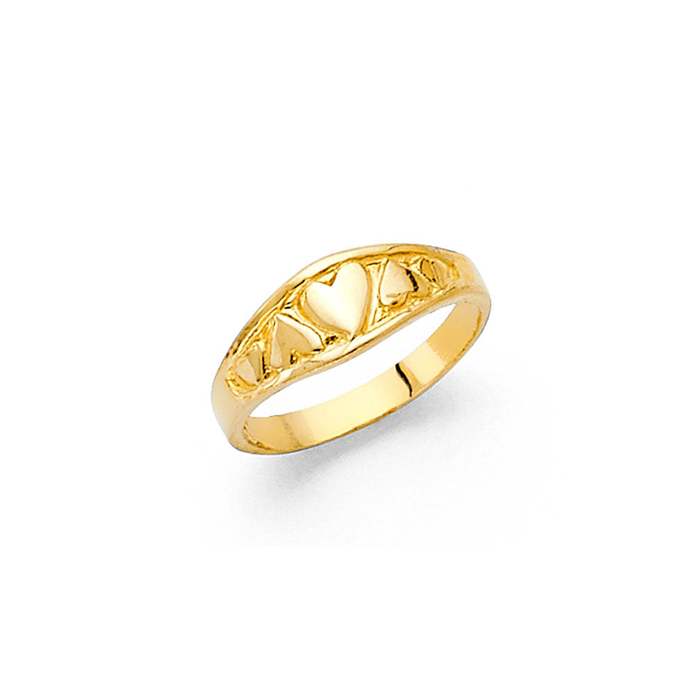 Baby CZ Rings - 14K Gold - RG489