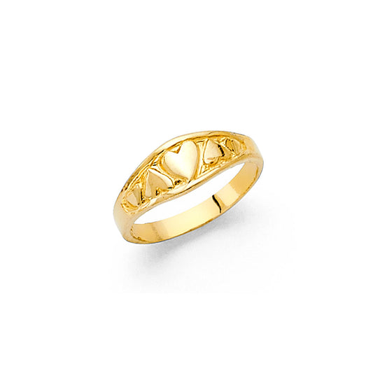 Baby CZ Rings - 14K Gold - RG489