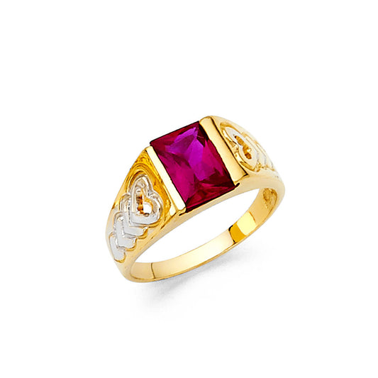 CZ Rings & Baby Rings - 14K Gold - RG500
