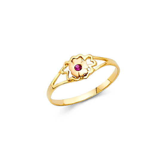 Baby CZ Rings - 14K Gold - RG524