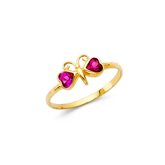 Baby CZ Rings - 14K Gold - RG542