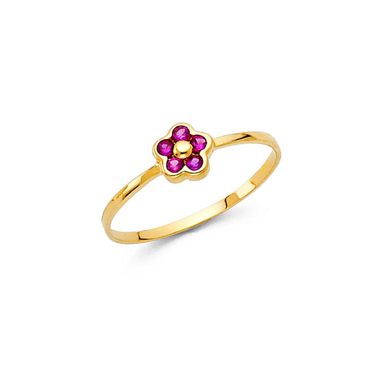 Baby CZ Rings - 14K Gold - RG546