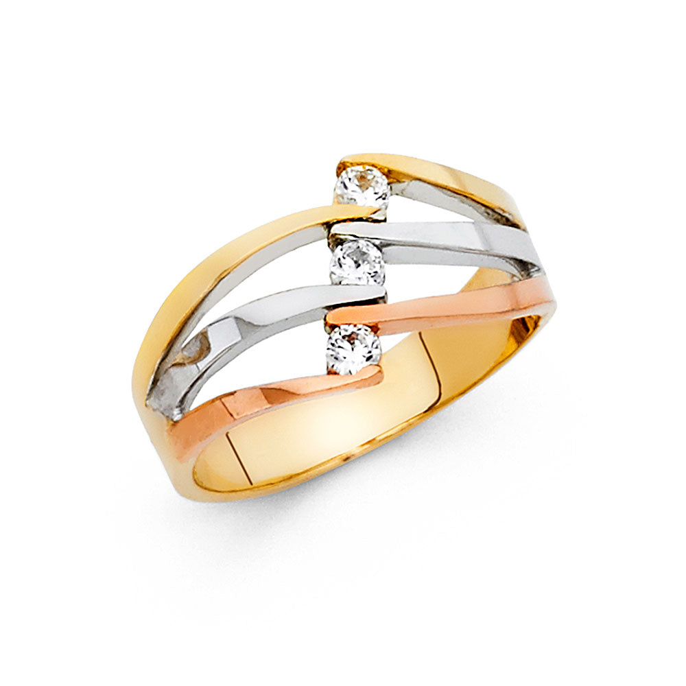 Fancy Rings & CZ Engagement Rings - 14K Gold - RG584