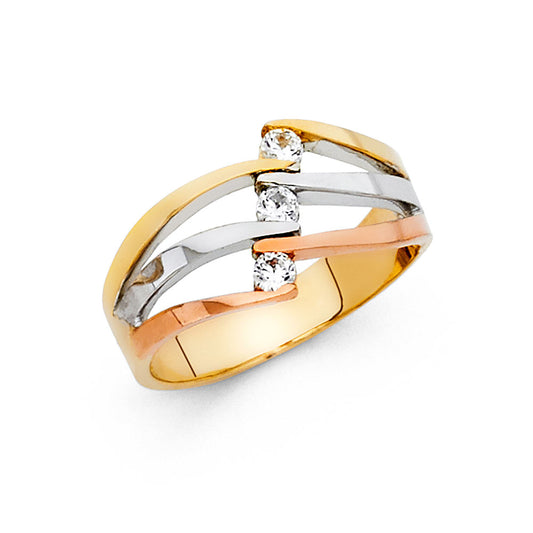 Fancy Rings & CZ Engagement Rings - 14K Gold - RG584