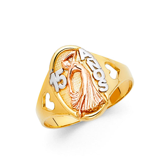 15 Años Rings - 14K Gold - RG642