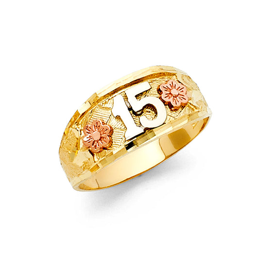 15 Años Rings - 14K Gold - RG654