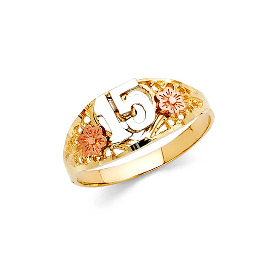 15 Años Rings - 14K Gold - RG656