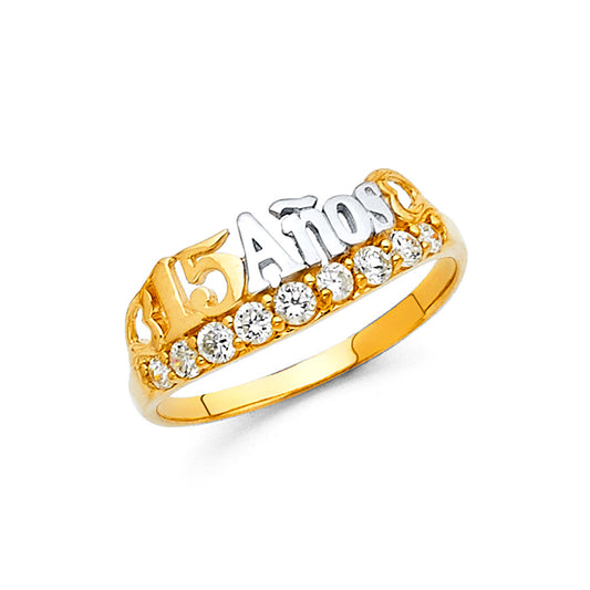 15 Años Rings - 14K Gold - RG664