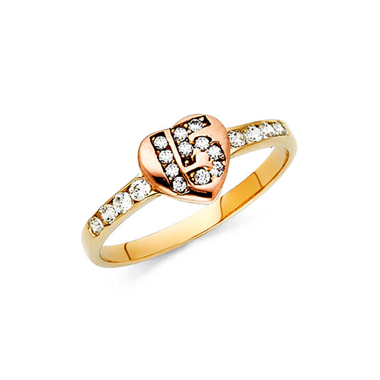 15 Años Rings - 14K Gold - RG674