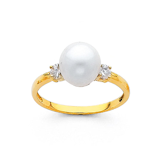 Pearl Collection - 14K GOLD - RG696, PT725, ER437