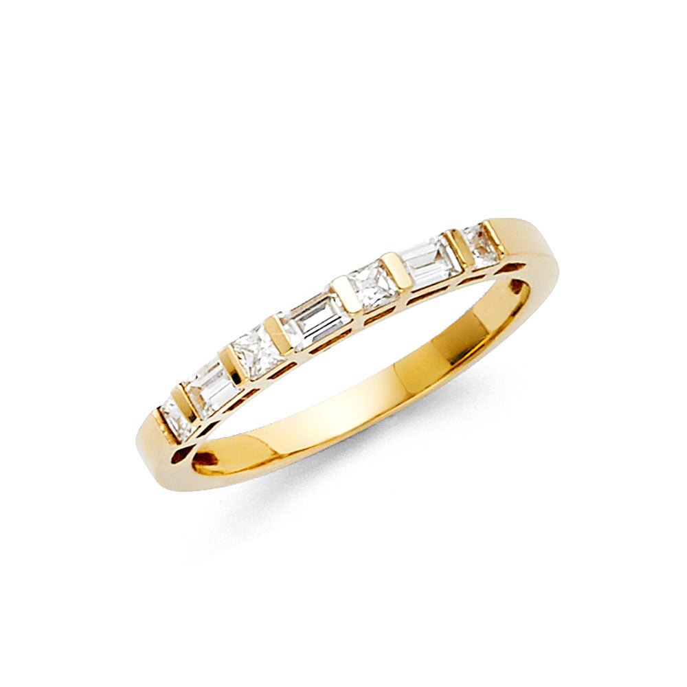 Fancy Rings & CZ Wedding Bands - 14K Gold - RG745