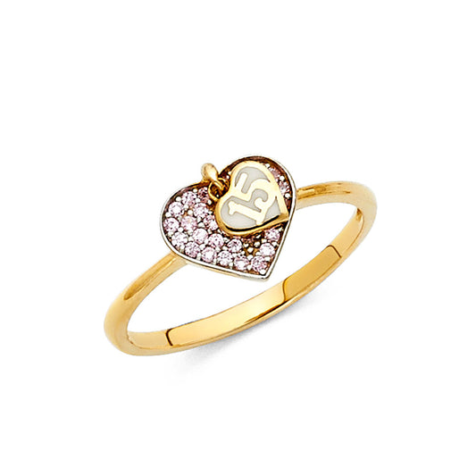 15 Años Rings - 14K Gold - RG773