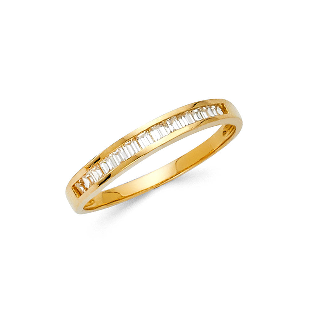 Fancy Rings & CZ Wedding Bands - 14K Gold - RG886