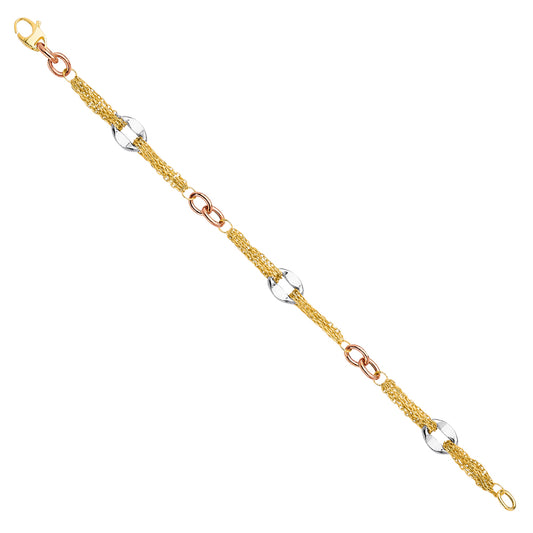Bracelet- 14K GOLD - AB596