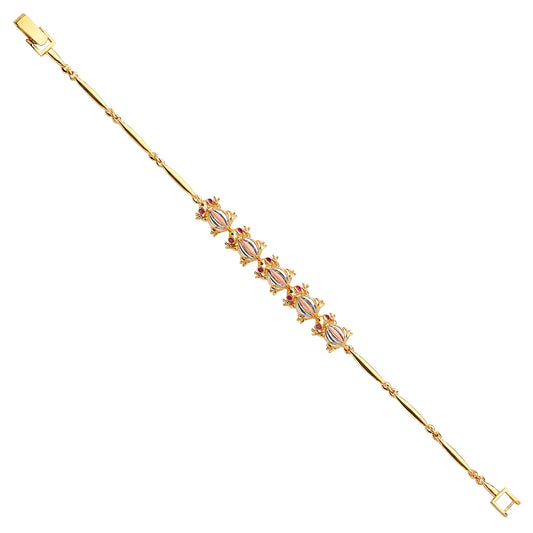Bracelet - 14K GOLD - AB619