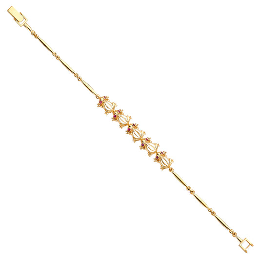 Bracelet - 14K GOLD - AB620